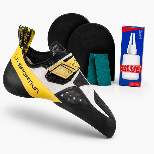 Vibram grip climbing shoe - grip,
